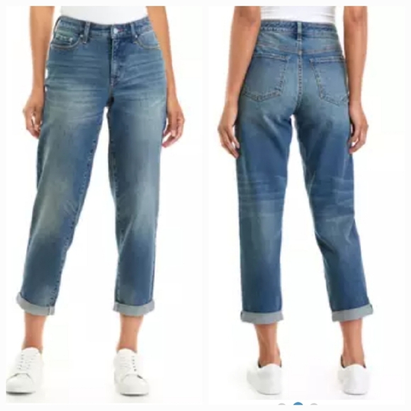 Wonderly Denim - Wonderly Slim Boyfriend  High Rise Jeans Size 10